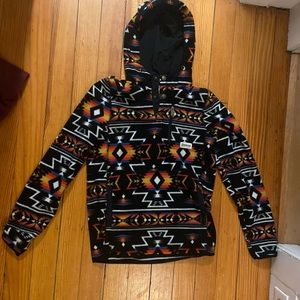 (S) patterned fleece